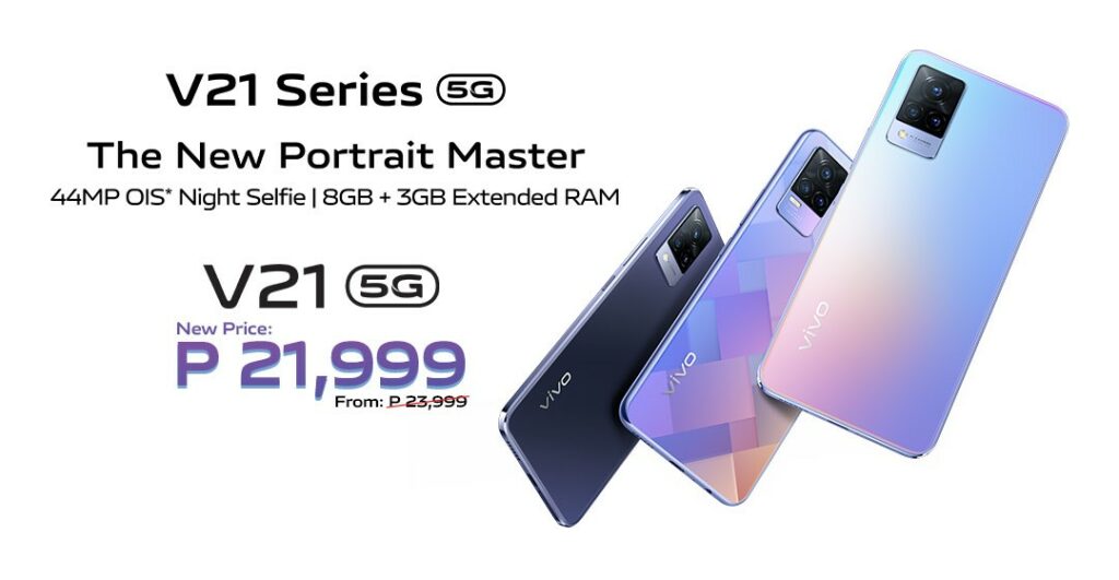 vivo V21 drops its price