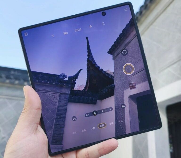 vivo x fold camera